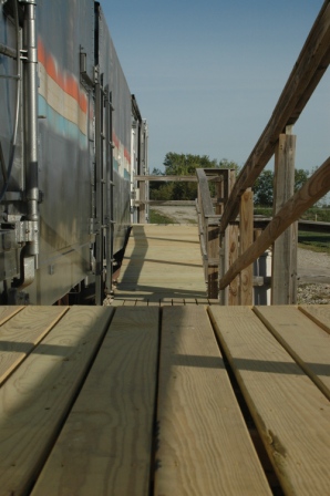 Exhibition Of Amtrak History Deck View